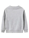 Dinosaur Floral Print Long Sleeve Sweatshirt - CCMOM