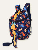 Dinosaur Full Printed Schoolbag Backpack - CCMOM