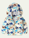Dinosaur Printed Jacket - CCMOM