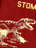 Dinosaur Printed Long-Sleeved T-shirt - CCMOM