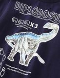 Dinosaur Printed Long-Sleeved T-shirt - CCMOM