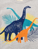 Dinosaur Printed Long-Sleeved T-shirt - CCMOM