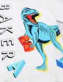 Dinosaur Printed Long-Sleeved T-shirt - CCMOM