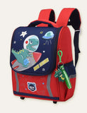 Dinosaur Printed Schoolbag Backpack - CCMOM