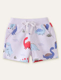 Dinosaur Printed Shorts - CCMOM