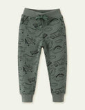 Dinosaur Printed Sweatpants - CCMOM