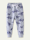 Dinosaur Printed Sweatpants - CCMOM