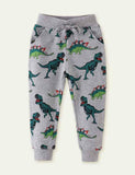 Dinosaur Printed Sweatpants - CCMOM