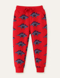Dinosaur Printed Sweatpants - CCMOM