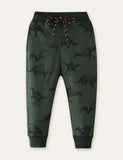 Dinosaur Printed Sweatpants - CCMOM