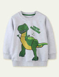 Dinosaur Printed Sweatshirt - CCMOM
