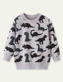 Dinosaur Printed Sweatshirt - CCMOM