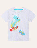 Dinosaur Printed T-shirt - CCMOM