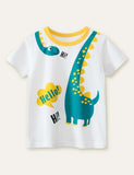 Dinosaur Printed T-shirt - CCMOM