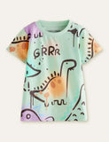 Dinosaur Printed T-shirt - CCMOM