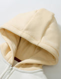 Dinosaur Printed Zipper Thickening Hooded Jacket - CCMOM