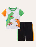 Dinosaur Shark Printed Set - CCMOM