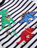 Dinosaur Striped T-shirt - CCMOM