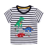 Dinosaur Striped T-shirt - CCMOM