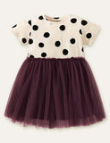 Dot Mesh Dress - CCMOM