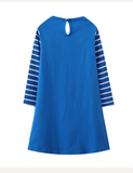 Embroidered Patch Dress - CCMOM