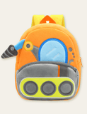 Engineering Vehicle Doll Schoolbag Backpack - CCMOM