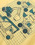 Excavator Printed T-shirt - CCMOM