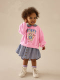 Rabbit Print Girl's Sports Shirt