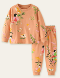 Fairy and Flower Printed Long-Sleeve Set - CCMOM