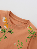 Fairy and Flower Printed Long-Sleeve Set - CCMOM