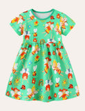 Fairy Print Dress - CCMOM