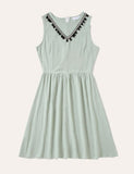 Family Matching Vest Dress - CCMOM
