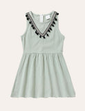 Family Matching Vest Dress - CCMOM