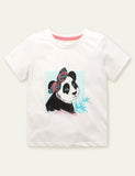 Fashion Printed Short-Sleeved T-shirt - CCMOM