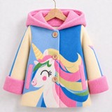 Lucky Sale-Children's colorful unicorn coat