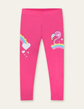 Flamingo Floral Printed Leggings - CCMOM