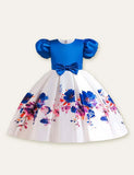 Floral Bow Party Dress - CCMOM