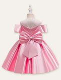 Floral Bow Party Dress - CCMOM