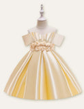 Floral Bow Party Dress - CCMOM