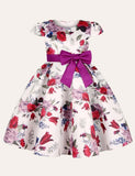 Floral Bow Party Dress - CCMOM