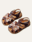 Floral Bow Sandals - CCMOM