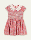 Floral Princess Collar Dress