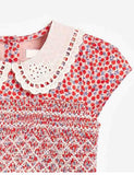 Floral Princess Collar Dress - CCMOM