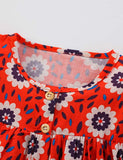 Floral Printed Dress - CCMOM