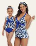 Floral Printed Family Matching Swimsuit - CCMOM