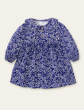 Floral Printed Long Sleeve Dress - CCMOM