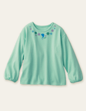 Floral Printed Long Sleeve T-shirt - CCMOM