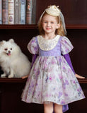 Floral Printed Puff Sleeve Dress - CCMOM