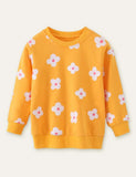 Floral Printed Sweatshirt - CCMOM
