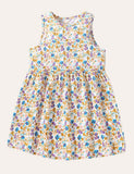 Floral Sleeveless Knitted Dress - CCMOM